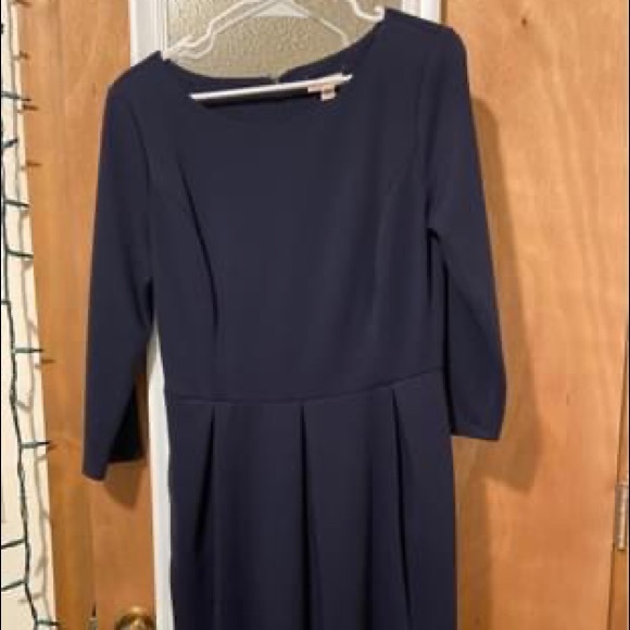 Blue mid-length dress - Picture 1 of 1
